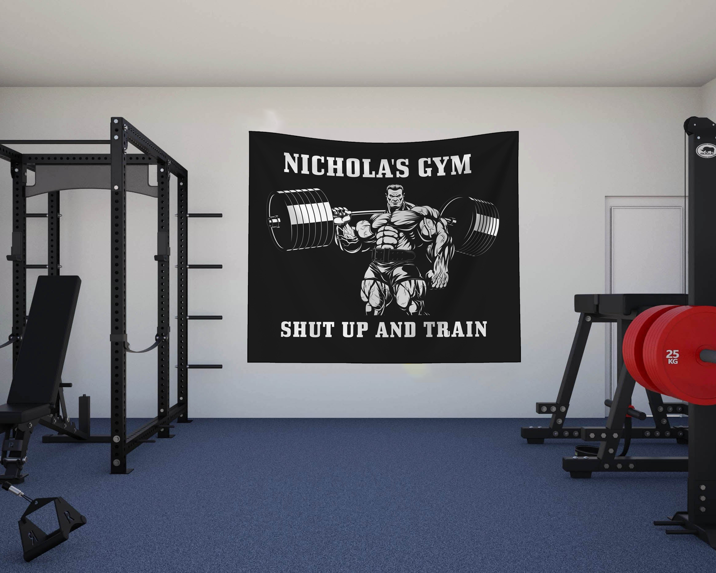 Personalized Huge Man Wall Tapestry